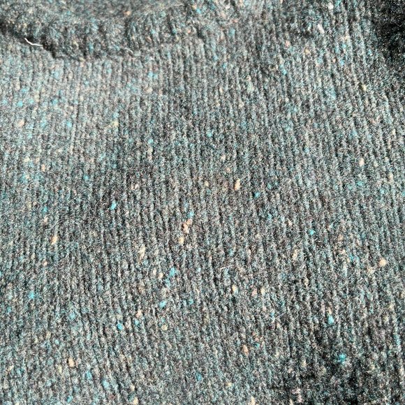 Madewell alpaca merino wool blend sweater, dark green, medium - Picture 3 of 6